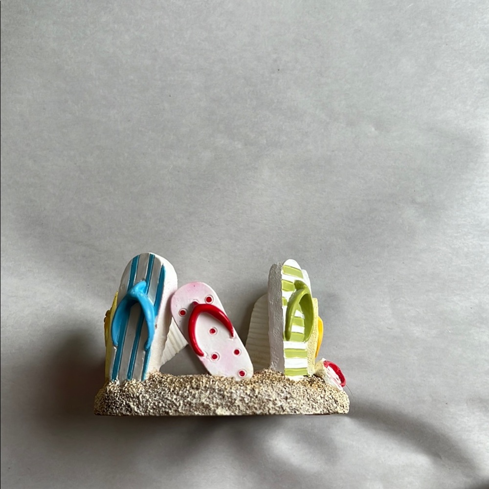 Yankee Candle Blue and Pink Flip Flop Votive Holder